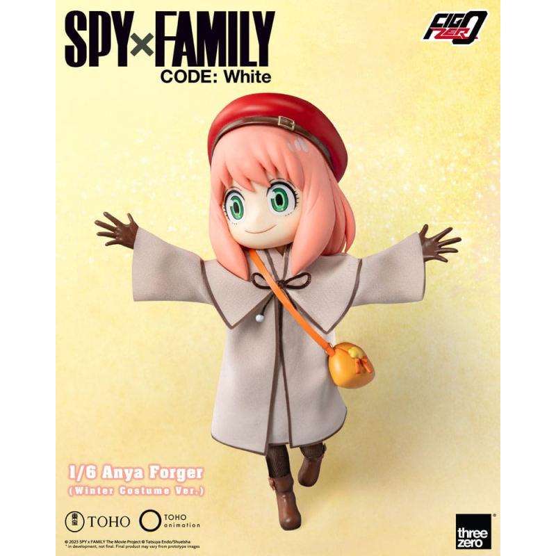 Spy x Family Code: White figurine FigZero 1/6 Anya Forger Winter Costume Ver. 17 cm