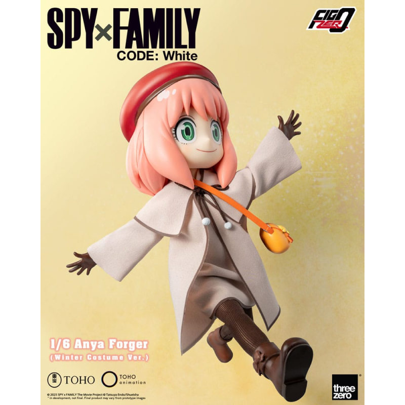 Spy x Family Code: White figurine FigZero 1/6 Anya Forger Winter Costume Ver. 17 cm