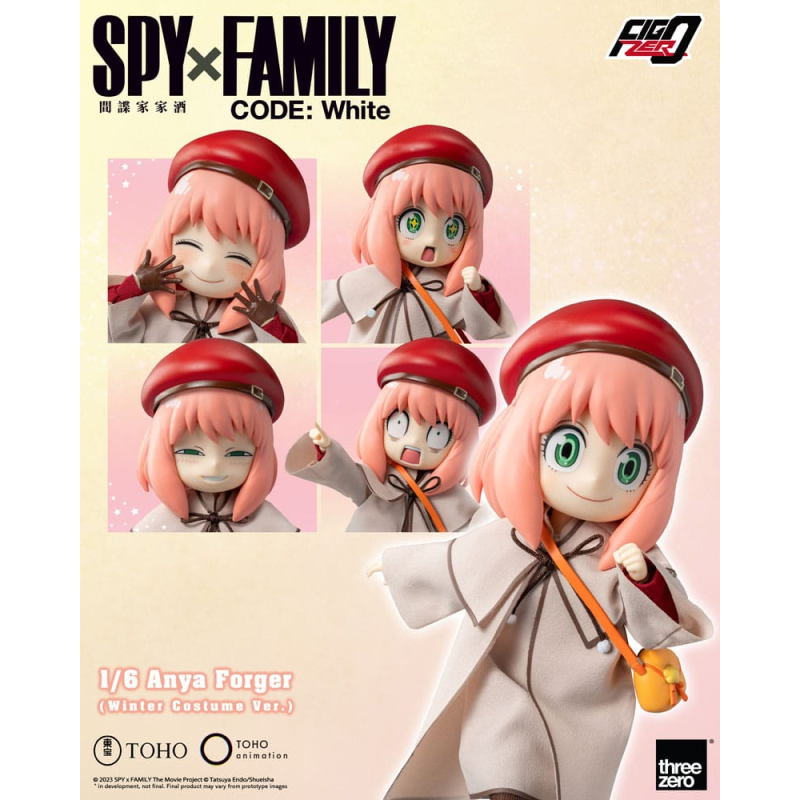 Spy x Family Code: White figurine FigZero 1/6 Anya Forger Winter Costume Ver. 17 cm