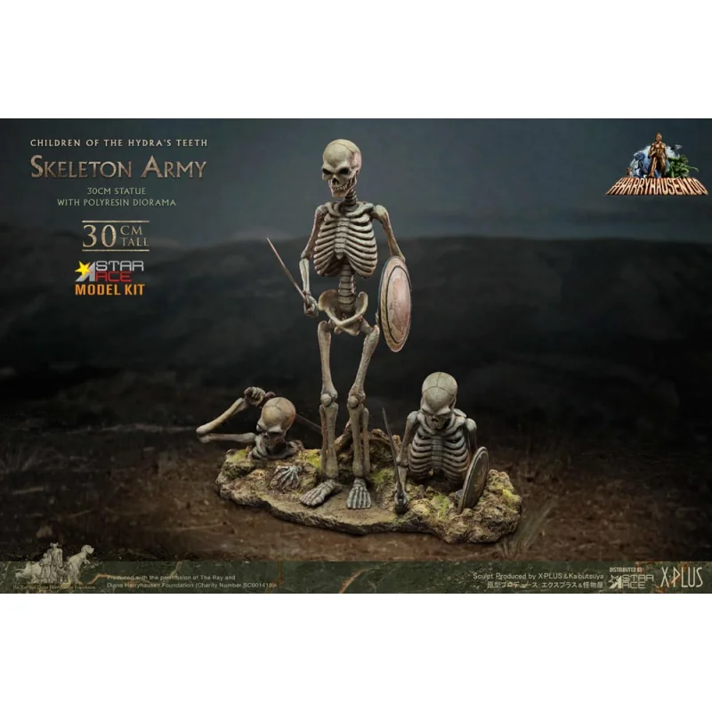 Ray Harryhausen´s Resin Model Kit Children of the Hydra´s Teeth Skeleton Army 30 cm