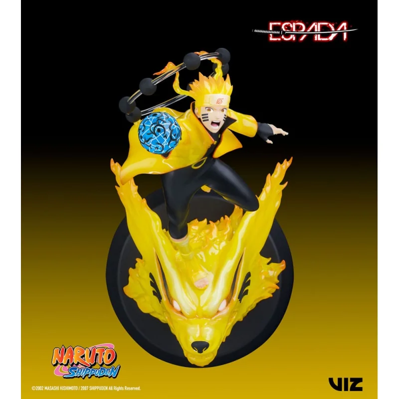 Naruto Shippuden statuette PVC 1/8 Naruto Uzumaki & Kurama 28 cm