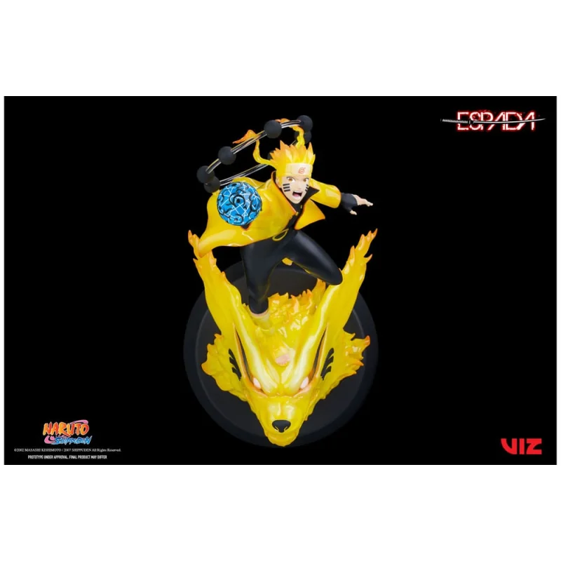 Naruto Shippuden statuette PVC 1/8 Naruto Uzumaki & Kurama 28 cm