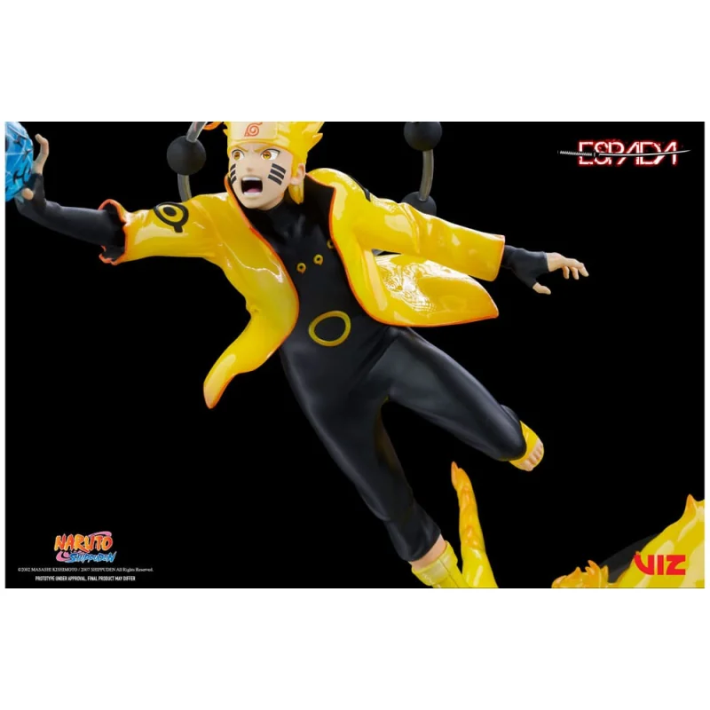 Naruto Shippuden statuette PVC 1/8 Naruto Uzumaki & Kurama 28 cm