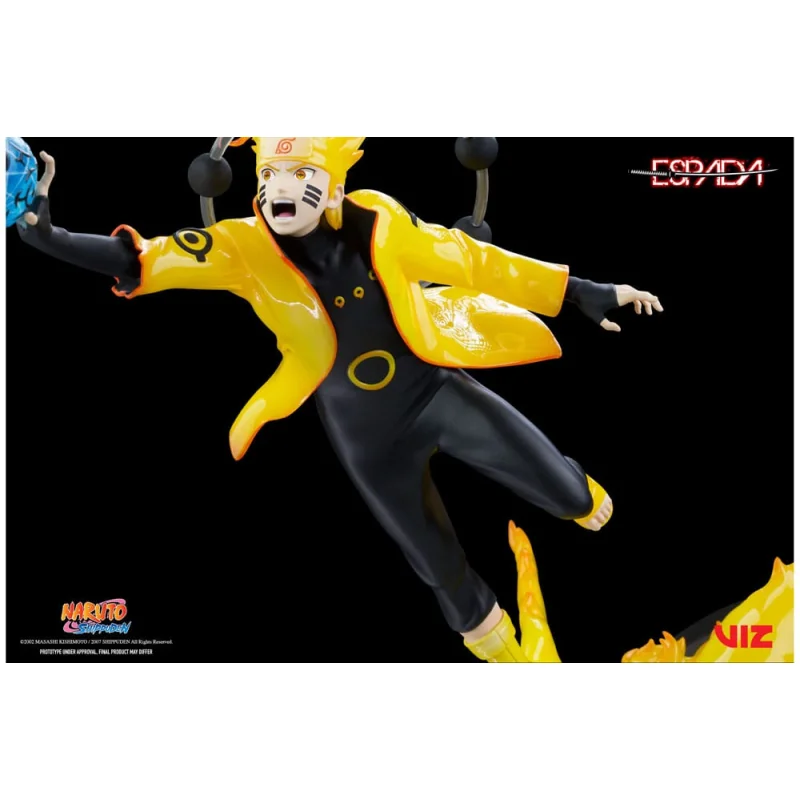 Naruto Shippuden statuette PVC 1/8 Naruto Uzumaki & Kurama 28 cm