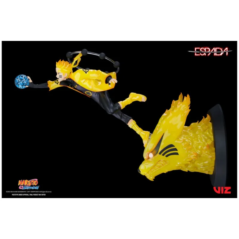 Naruto Shippuden statuette PVC 1/8 Naruto Uzumaki & Kurama 28 cm