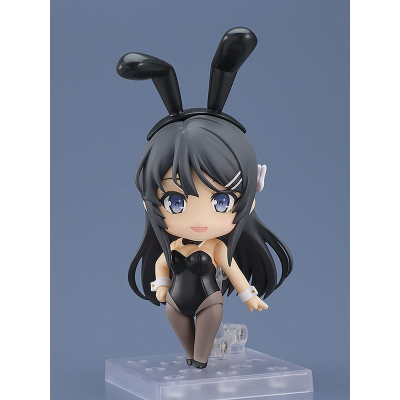 Figurine Rascal Does Not Dream of Bunny Girl Senpai figurine Nendoroid Mai Sakurajima: Bunny Girl Ver. 10 cm