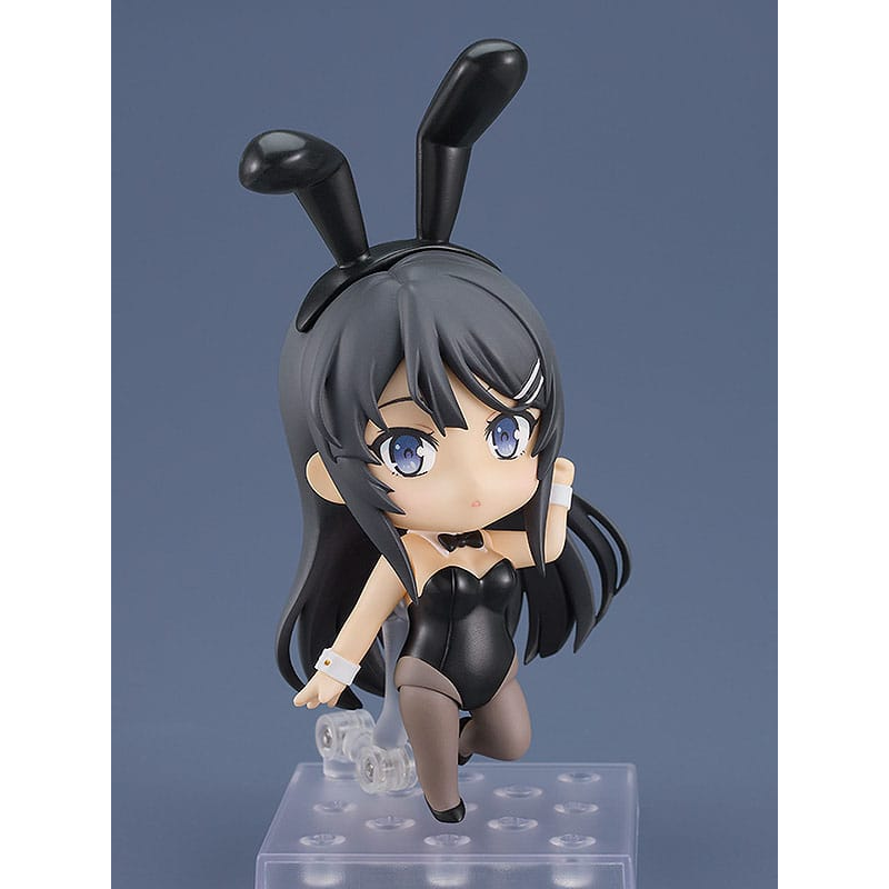 Good Smile Company Rascal Does Not Dream of Bunny Girl Senpai figurine Nendoroid Mai Sakurajima: Bunny Girl Ver. 10 cm