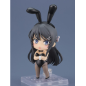 GSC17996 Rascal Does Not Dream of Bunny Girl Senpai figurine Nendoroid Mai Sakurajima: Bunny Girl Ver. 10 cm