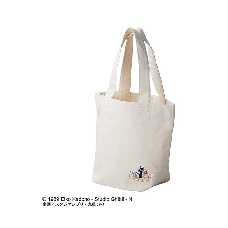 KIKI LA PETITE SORCIERE - Jiji au milieu fleurs - Tote Bag 26x32x15cm