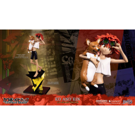 Cowboy Bebop Ed And Ein 1/8 Resin Statue