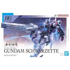 GUNDAM THE WITCH FROM MERCURY - HG 1/44 Gundam Schwarzette - Model Kit
