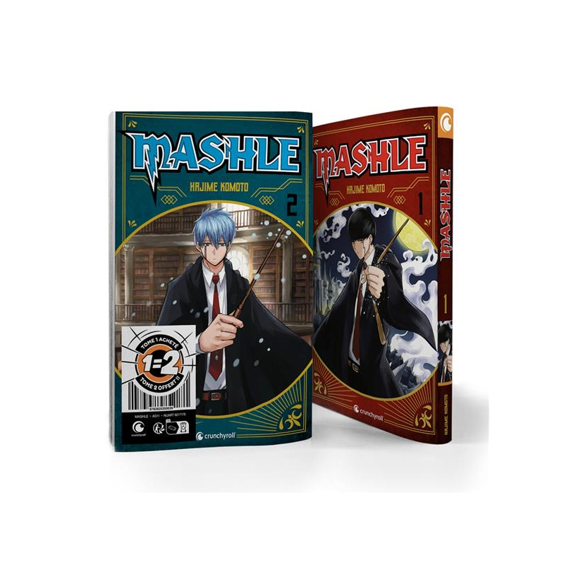 Mashle - pack tomes 1 et 2