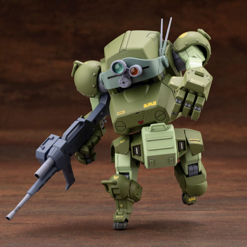 Armored Trooper Votoms X JGSDF figurine Type 07 - III Tank Nacchin (Scopedog Version) 10 cm