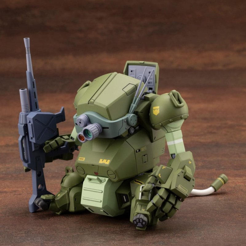 Armored Trooper Votoms X JGSDF figurine Type 07 - III Tank Nacchin (Scopedog Version) 10 cm