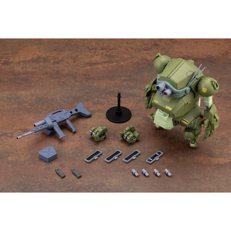 Armored Trooper Votoms X JGSDF figurine Type 07 - III Tank Nacchin (Scopedog Version) 10 cm