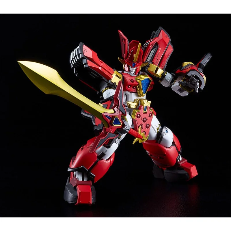 Mado King Granzort figurine Plastic Model Kit Moderoid King's Style Granzort Gold Edition 18 cm