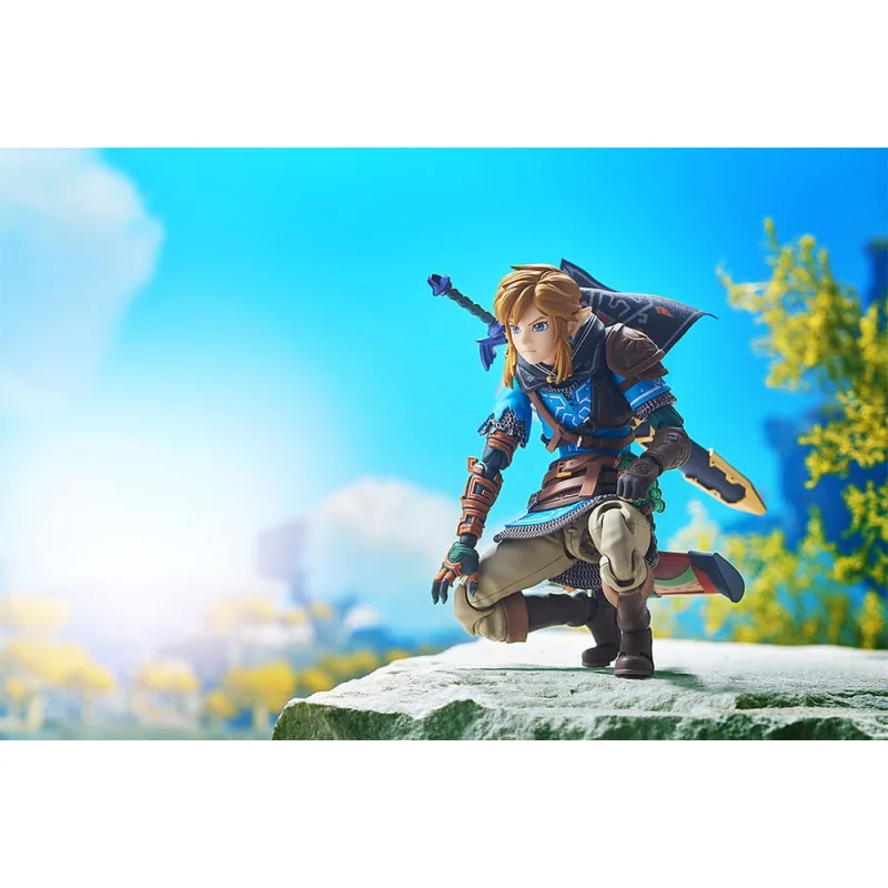 The Legend of Zelda Tears of the Kingdomfigurine Figma Link Tears of the Kingdom Ver. DX Edition 15 cm