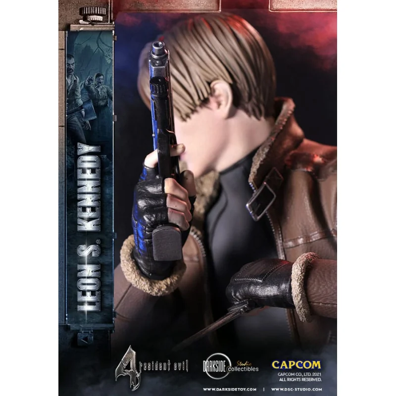 Resident Evil statuette Premium Leon Kennedy 50 cm