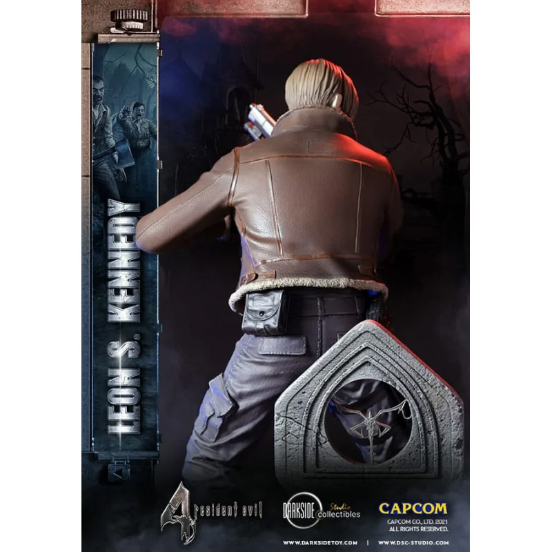 Resident Evil statuette Premium Leon Kennedy 50 cm