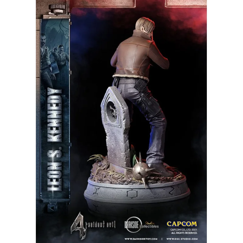 Resident Evil statuette Premium Leon Kennedy 50 cm