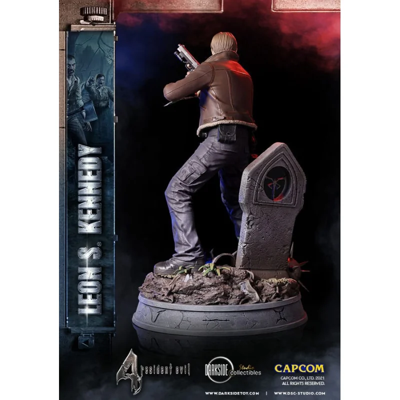 Resident Evil statuette Premium Leon Kennedy 50 cm