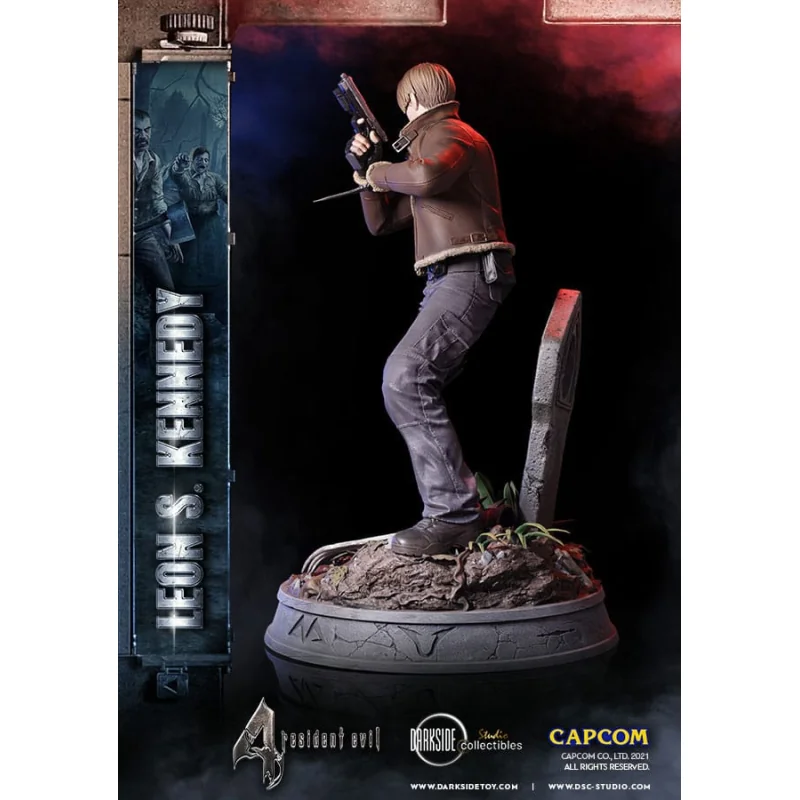 Resident Evil statuette Premium Leon Kennedy 50 cm