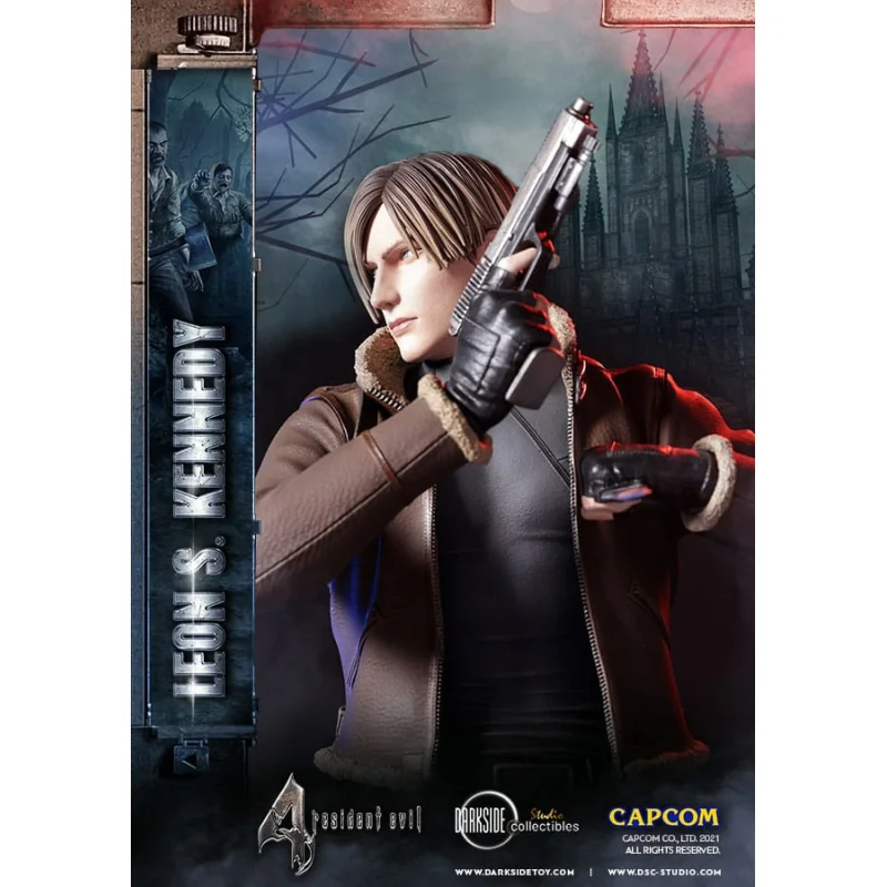 Resident Evil statuette Premium Leon Kennedy 50 cm