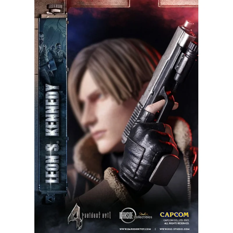 Resident Evil statuette Premium Leon Kennedy 50 cm