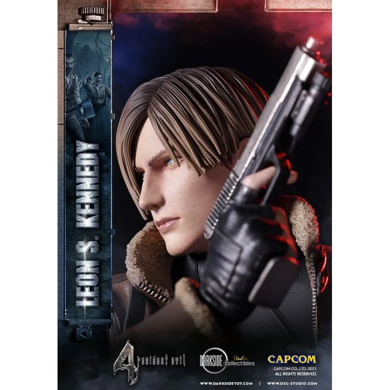 Resident Evil statuette Premium Leon Kennedy 50 cm