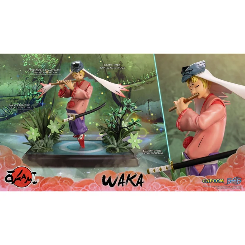 Okami statuette Waka 42 cm