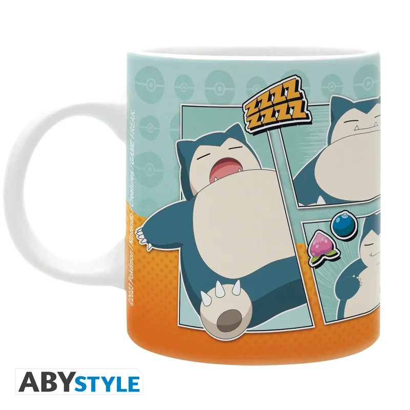 POKEMON - Mug - 320 ml - Ronflex Bande Dessinée - subli x2