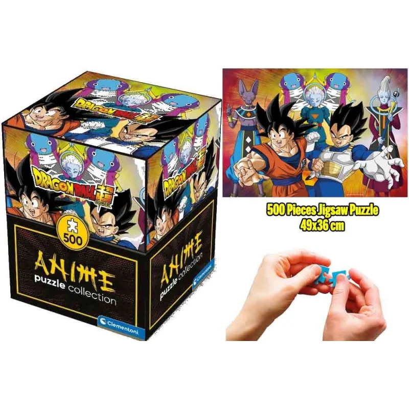 Anime Puzzle Collection - Cube500 Dragon Ball: Goku & Vegeta - Jigsaw Puzzle 500 Pcs