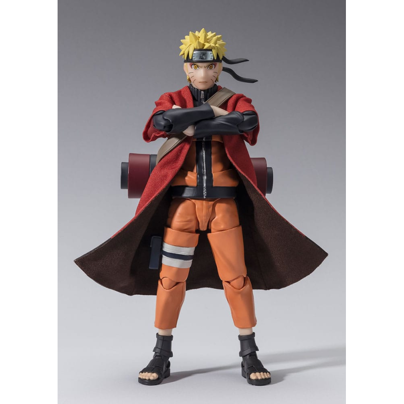 Naruto Shippuden figurine S.H. Figuarts Naruto Uzumaki (Sage Mode) - Savior of Konoha 15 cm