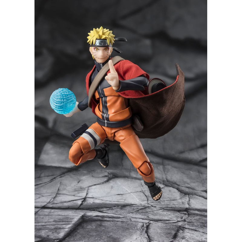 Naruto Shippuden figurine S.H. Figuarts Naruto Uzumaki (Sage Mode) - Savior of Konoha 15 cm