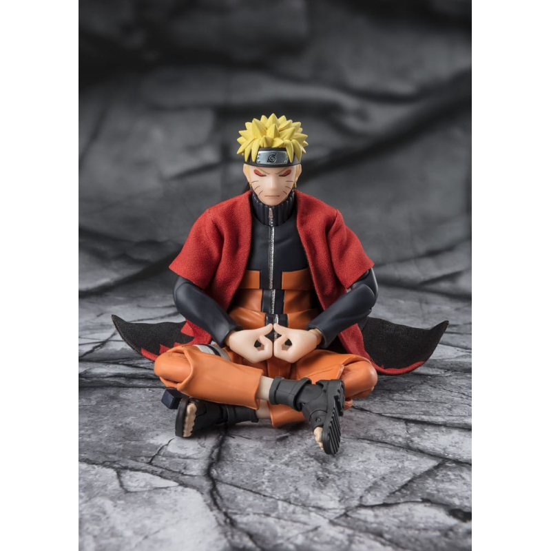 Naruto Shippuden figurine S.H. Figuarts Naruto Uzumaki (Sage Mode) - Savior of Konoha 15 cm