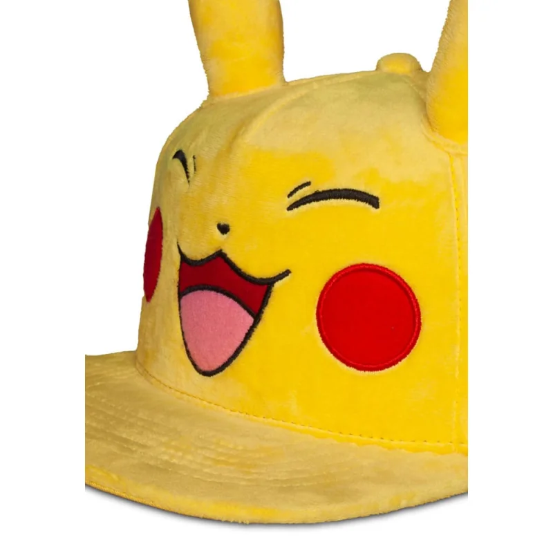 Pokemon casquette Snapback Happy Pikachu