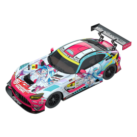 Figurine Hatsune Miku GT Project véhicule 1/43 Hatsune Miku AMG 2024 Season Opening Ver. 11 cm