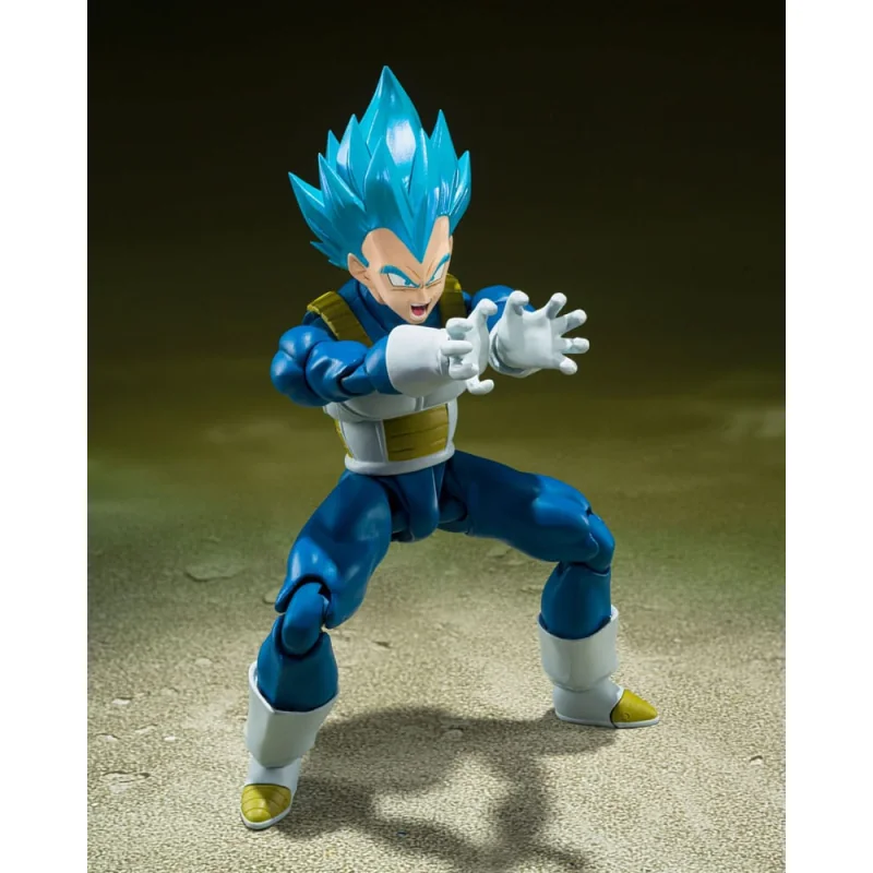 Figurine Dragon Ball Super figurine S.H. Figuarts Super Saiyan God Super Saiyan Vegeta -Unwavering Saiyan Pride- 14 cm