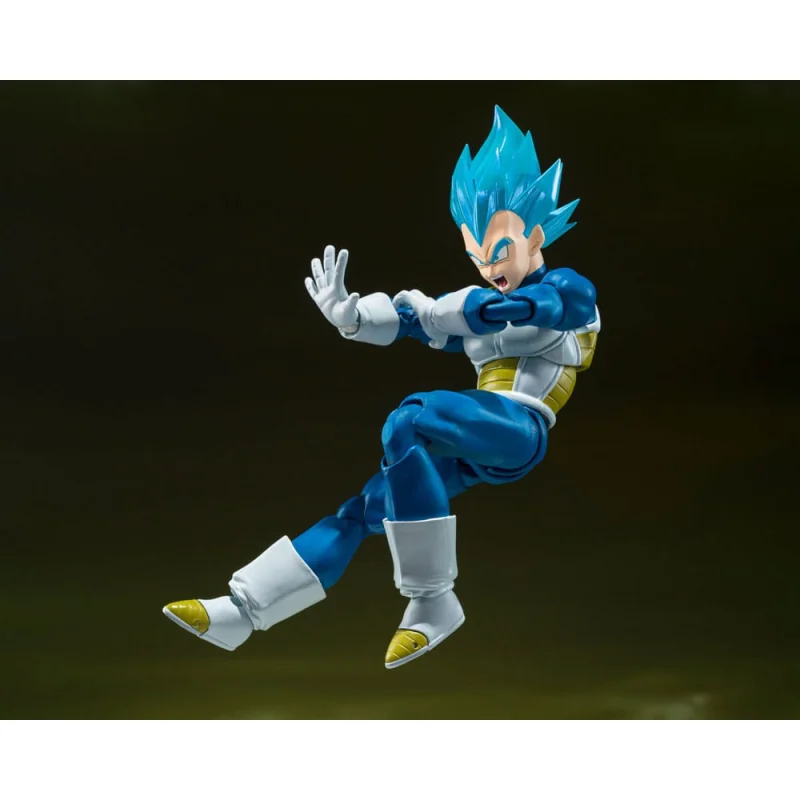 Dragon Ball Super figurine S.H. Figuarts Super Saiyan God Super Saiyan Vegeta -Unwavering Saiyan Pride- 14 cm