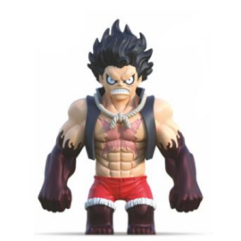  ONE PIECE - Luffy "Snakeman" - Figurine Elastikorps 23cm