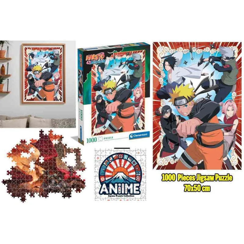  Anime Puzzle Collection - Naruto: Ninja Warriors - Jigsaw Puzzle 1000 Pcs