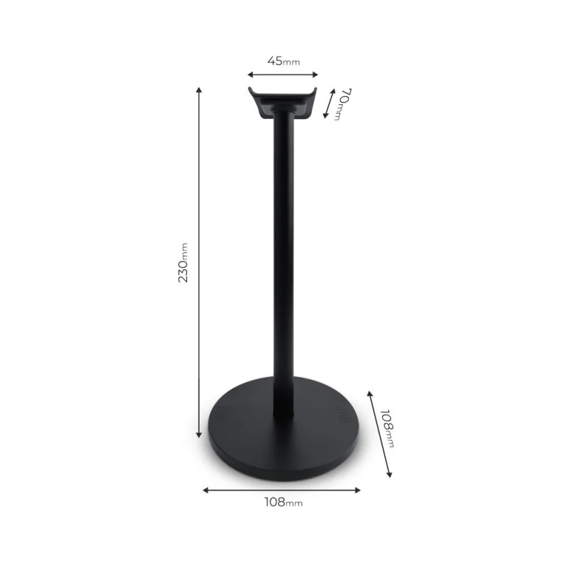 Support de Casque audio FragON - Watchtower K1 Headphone & Headset Stand Black