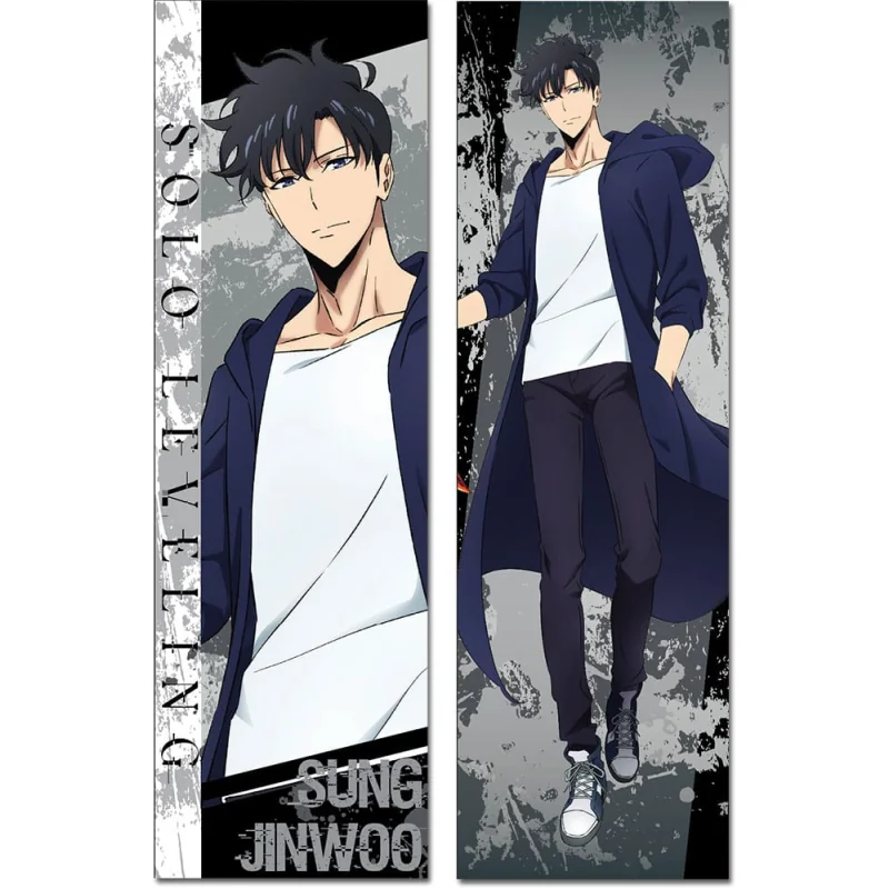  Solo Leveling coussin Dakimakura Sung Jinwoo S Rank