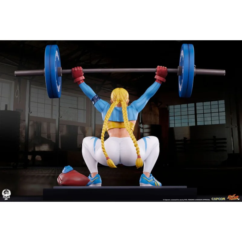 Street Fighter statuette Premier Series 1/4 Cammy: Powerlifting Alpha 41 cm