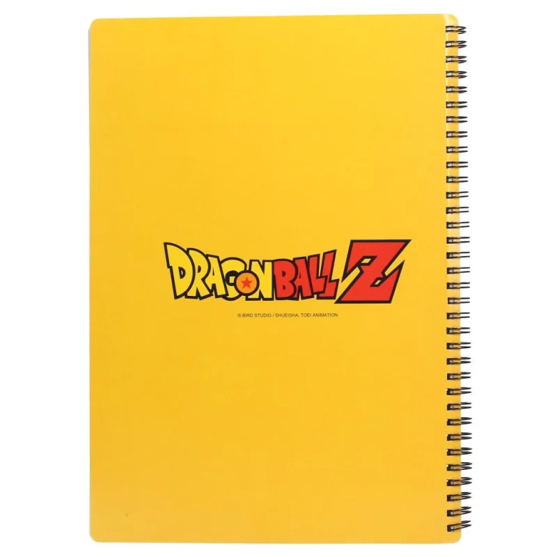 SD Toys DRAGON BALL Z - Yellow - Notebook Effet Lenticulaire 3D