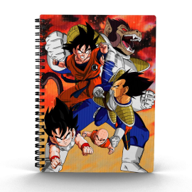  DRAGON BALL Z - Red - Notebook Effet Lenticulaire 3D