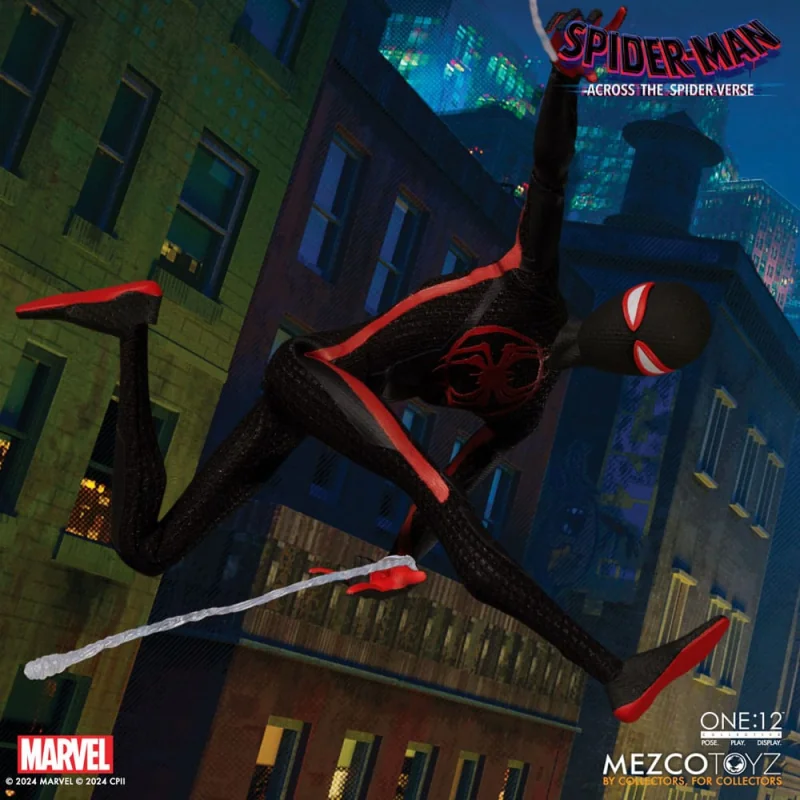 Spider-Man figurine 1/12 Miles Morales 17 cm