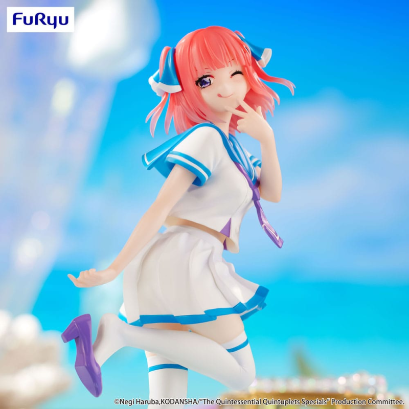 The Quintessential Quintuplets statuette Trio-Try-iT Nakano Nino Marine Look Ver. 21 cm