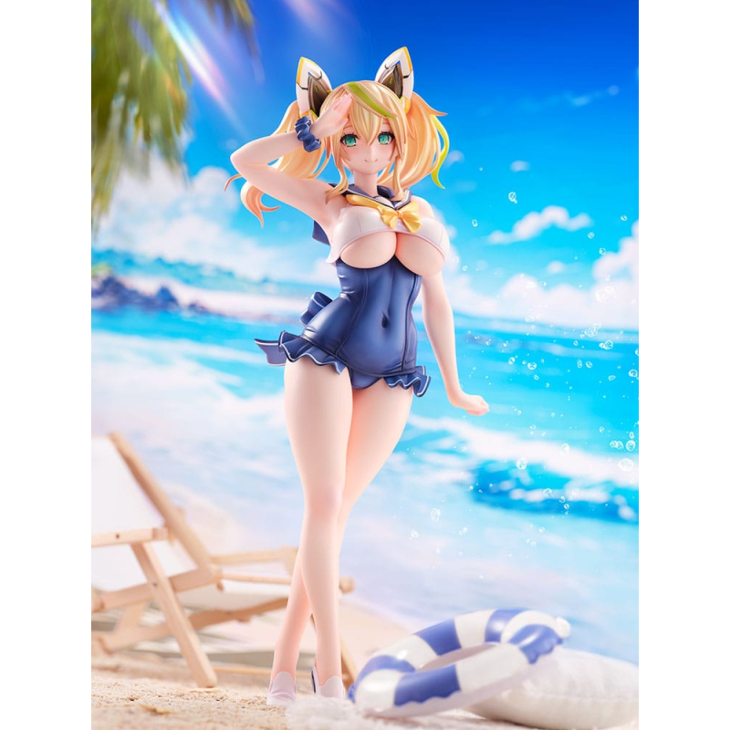 Phantasy Star Online 2 ES statuette 1/7 Cool Breeze Gene - Summer Vacation 26 cm