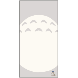 Mon voisin Totoro Grande serviette de toilette Totoro's Belly 60 x 120 cm